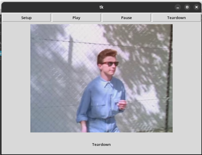 Video transmission with RTSP and RTP